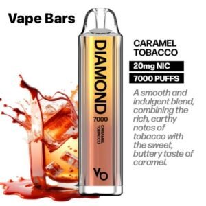 Vapes Bars Diamond 7000 Puffs Disposable Vape In UAE